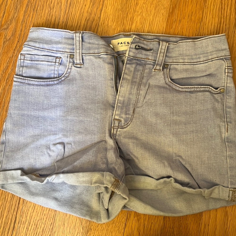 shortie jean shorts !